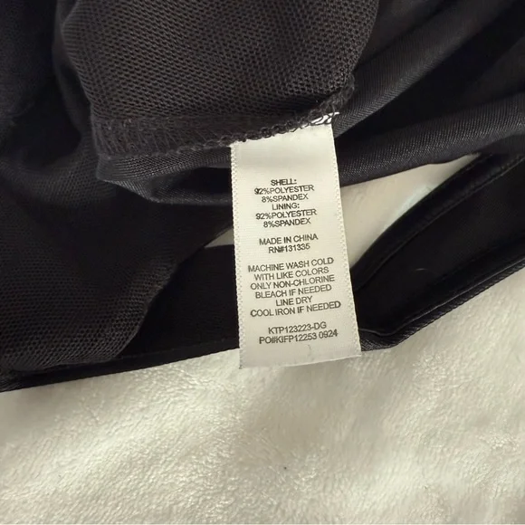 Lola Grace Black Crop Top - Picture 7 of 7